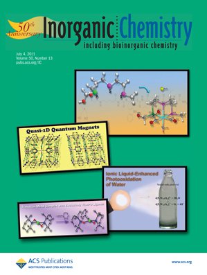 Inorganic Chemistry 2011 volume 50 issue 13